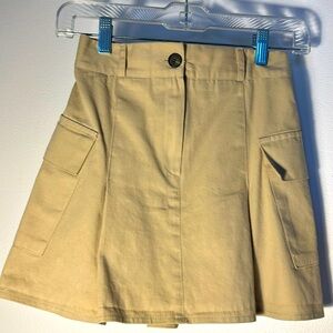 LEWKIN tan mini skirt